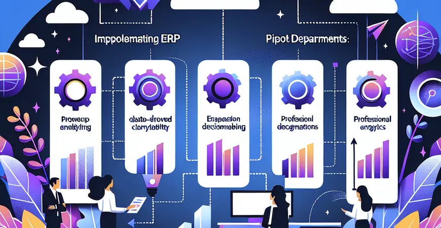  实施ERP时如何选择试点部门？3个成功要素